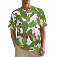 AILLOSA All Over YH-445 Kısa Kollu Baskılı Erkek T-shirt
