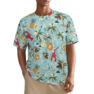 AILLOSA All Over YH-471 Kısa Kollu Baskılı Erkek T-shirt