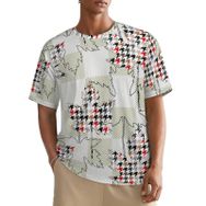 AILLOSA All Over YH-474 Kısa Kollu Baskılı Erkek T-shirt