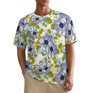 AILLOSA All Over YH-494 Kısa Kollu Baskılı Erkek T-shirt