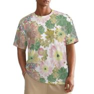 AILLOSA All Over YH-495 Kısa Kollu Baskılı Erkek T-shirt