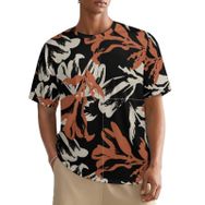 AILLOSA All Over YH-525 Kısa Kollu Baskılı Erkek T-shirt