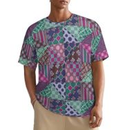 AILLOSA All Over YH-562 Kısa Kollu Baskılı Erkek T-shirt