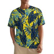 AILLOSA All Over YH-571 Kısa Kollu Baskılı Erkek T-shirt