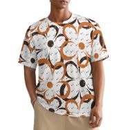 AILLOSA All Over YH-572 Kısa Kollu Baskılı Erkek T-shirt