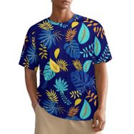 AILLOSA All Over YH-577 Kısa Kollu Baskılı Erkek T-shirt