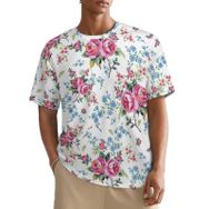 AILLOSA All Over YH-59 Kısa Kollu Baskılı Erkek T-shirt