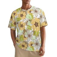 AILLOSA All Over YH-611 Kısa Kollu Baskılı Erkek T-shirt