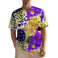 AILLOSA All Over YH-625 Kısa Kollu Baskılı Erkek T-shirt