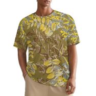 AILLOSA All Over YH-64 Kısa Kollu Baskılı Erkek T-shirt