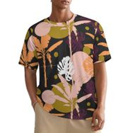 AILLOSA All Over YH-641 Kısa Kollu Baskılı Erkek T-shirt
