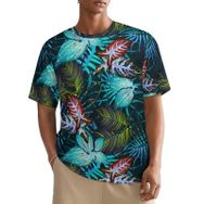AILLOSA All Over YH-656 Kısa Kollu Baskılı Erkek T-shirt