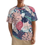 AILLOSA All Over YH-659 Kısa Kollu Baskılı Erkek T-shirt