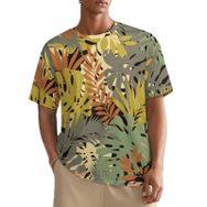 AILLOSA All Over YH-67 Kısa Kollu Baskılı Erkek T-shirt