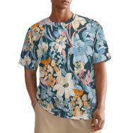 AILLOSA All Over YH-671 Kısa Kollu Baskılı Erkek T-shirt