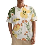 AILLOSA All Over YH-682 Kısa Kollu Baskılı Erkek T-shirt