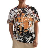 AILLOSA All Over YH-687 Kısa Kollu Baskılı Erkek T-shirt