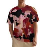 AILLOSA All Over YH-73 Kısa Kollu Baskılı Erkek T-shirt