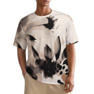 AILLOSA All Over YH-78 Kısa Kollu Baskılı Erkek T-shirt