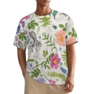 AILLOSA All Over YH-85 Kısa Kollu Baskılı Erkek T-shirt