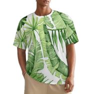 AILLOSA All Over YH-89 Kısa Kollu Baskılı Erkek T-shirt
