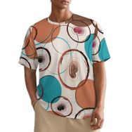 AILLOSA All Over YH-98 Kısa Kollu Baskılı Erkek T-shirt