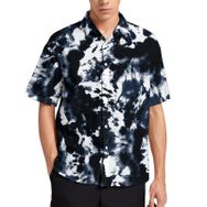AILLOSA Aloha Hawaii 3D Desen YH-75 Kısa Kollu Erkek Gömlek