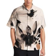 AILLOSA Aloha Hawaii 3D Desen YH-78B Kısa Kollu Erkek Gömlek