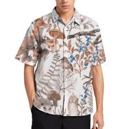 AILLOSA Aloha Hawaii 3D Desen YH-81 Kısa Kollu Erkek Gömlek