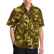 AILLOSA Aloha Hawaii 3D Desen YH-94 Kısa Kollu Erkek Gömlek