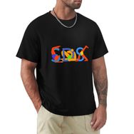 AILLOSA C03 Siyah Quality Graphic Unisex T-Shirt