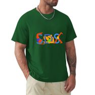 AILLOSA C03 Yeşil Quality Graphic Unisex T-Shirt