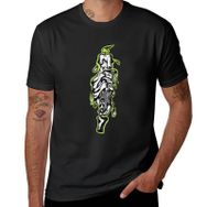 AILLOSA C18 Siyah Skull Graphic Tee Unisex T-Shirt