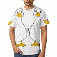 AILLOSA CGF-09 3D Baskılı Desenli Kısa Kollu Erkek T-shirt