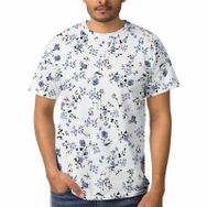 AILLOSA E-57 3D Baskılı Desenli Kısa Kollu Erkek T-shirt