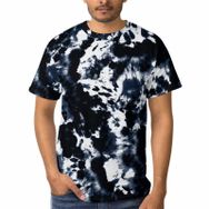 AILLOSA F-75 3D Baskılı Desenli Kısa Kollu Erkek T-shirt
