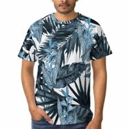 AILLOSA F-88 3D Baskılı Desenli Kısa Kollu Erkek T-shirt