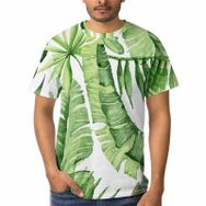 AILLOSA F-89 3D Baskılı Desenli Kısa Kollu Erkek T-shirt