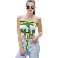 AILLOSA Flag-105 Tube Askılı Kadın File Top Tank