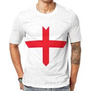 AILLOSA Flag-109 Baskılı Desenli Kısa Kollu Unisex T-shirt