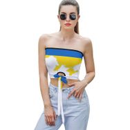 AILLOSA Flag-119 Tube Askılı Kadın File Top Tank