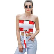 AILLOSA Flag-130 Tube Askılı Kadın File Top Tank