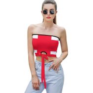 AILLOSA Flag-131 Tube Askılı Kadın File Top Tank