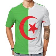 AILLOSA Flag-133 Baskılı Desenli Kısa Kollu Unisex T-shirt