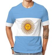 AILLOSA Flag-138 Baskılı Desenli Kısa Kollu Unisex T-shirt