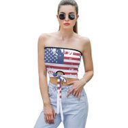 AILLOSA Flag-14 Tube Askılı Kadın File Top Tank