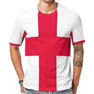 AILLOSA Flag-140 Baskılı Desenli Kısa Kollu Unisex T-shirt