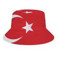 AILLOSA Flag-141 3D Desen Unisex Balıkçı Şapka