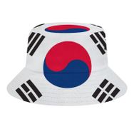 AILLOSA Flag-143 3D Desen Unisex Balıkçı Şapka