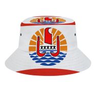 AILLOSA Flag-145 3D Desen Unisex Balıkçı Şapka